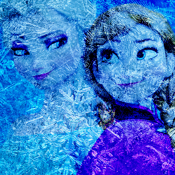 Frozen: The Snow Queen Touched by the Hand of a Disney Princess